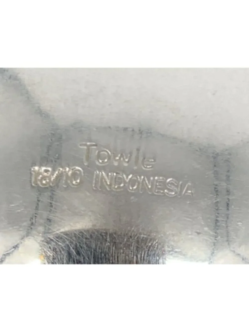 Towle Nordic Oval Soup Spoons 18/10 Stainless Steel Flatware 7 1/2